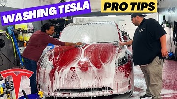 How to properly wash your Tesla - Don