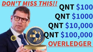Quant Dont Miss This Once In A Lifetime Opportunity Qnt Is The Glue That Holds Web 3 Together