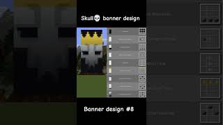  Skull Banner Design   gaming games funny minecraft education banner skull