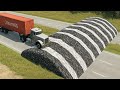 Car vs Giant Speedbump Beamng Drive Challenge Ends in Total Destruction!