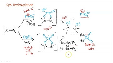 Syn-Dihydroxylation | Electrophilic Addition to C-C Multiple bond - Part 10