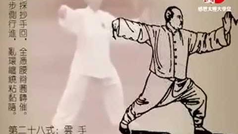 Yang Cheng Fu traditional Yang-style Tai chi---taolu "85"