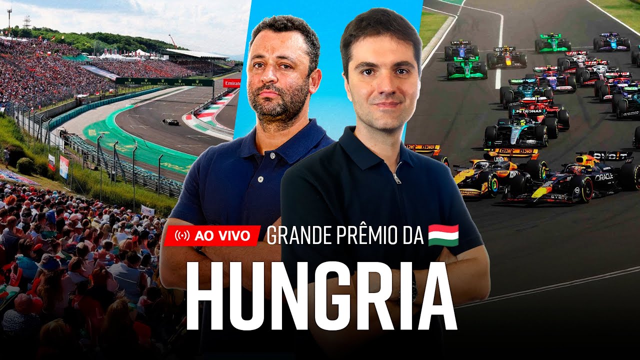 OUTRO CANAL - GP DA HUNGRIA - AO VIVO, em segunda tela: Acompanhe com a gente. #f1 #formula1