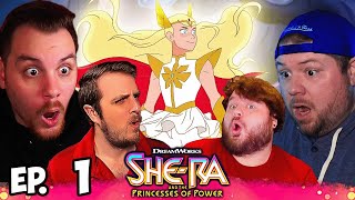 She-RA  And The Princesses Of Power Episode 1 Group REACTION | The Sword Part 1