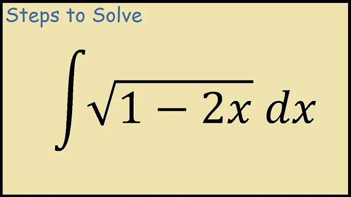 Integral of sqrt(1-2x) - DayDayNews