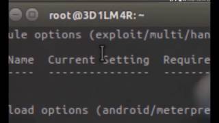 Android Hacking Using Metasploit 2016