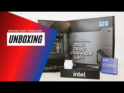 MAG Z690 TOMAHAWK WIFI unboxing