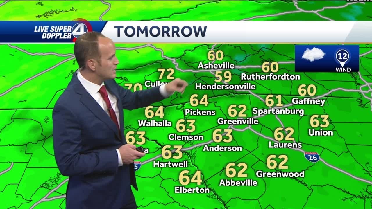 Timing for weekend rain - YouTube