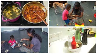 இவன சமாளிக்க என்னென்னமோ பன்றேன் / manglore ghee chicken roast/how to clean oil containers