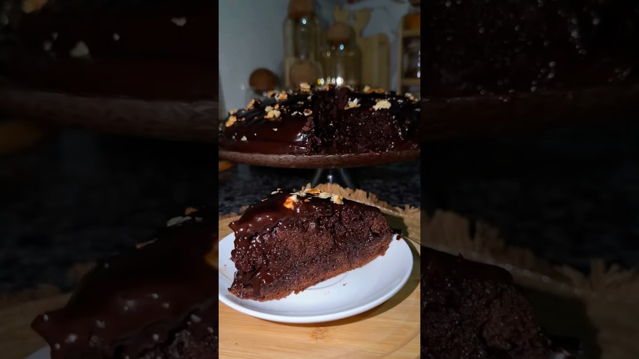 Cake chocolate🤎🐻😋#cooking #cookingvideo #chocolate #chocolatecake #pancake #recetas #recette