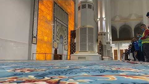 الشيخ الابراهيمي يأسر القلوب بتلاوة خاشعة فاقت الوصف بجامع الجزائر