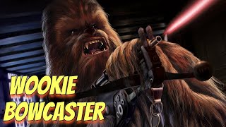Chewbacca And His Wookiee Bowcaster Star Wars