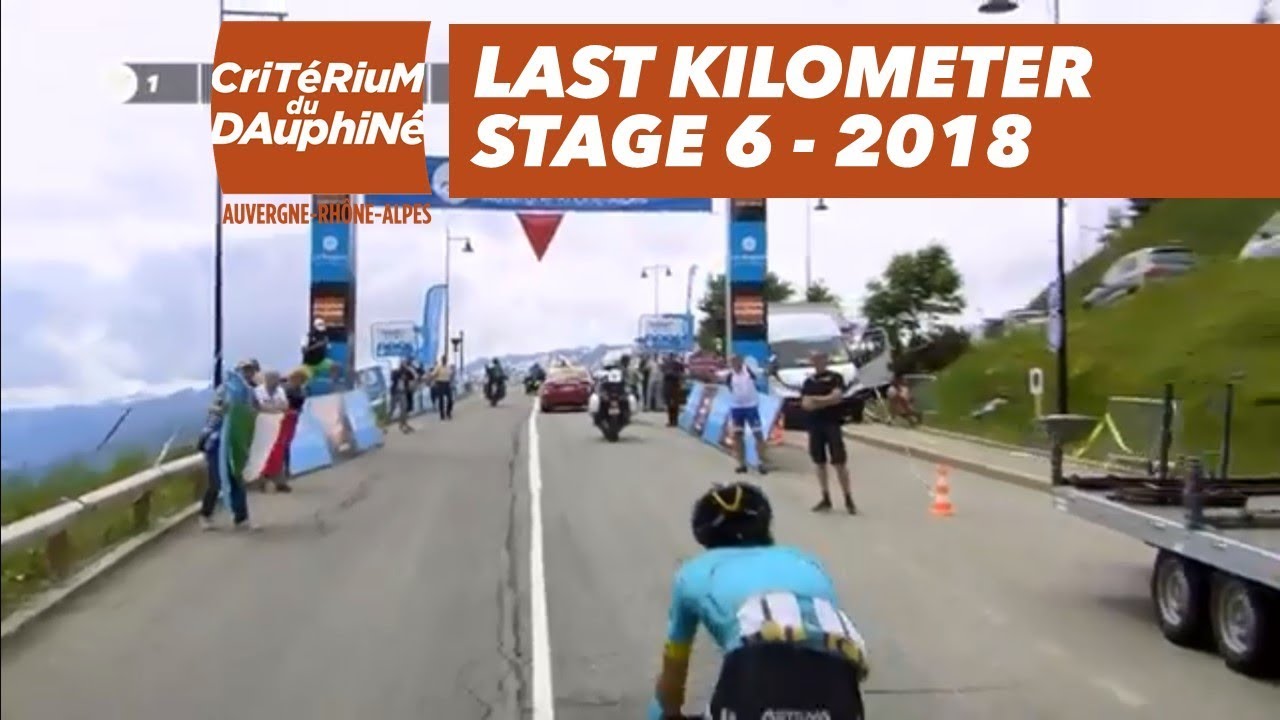 strimmel prøve Kostbar Last kilometer - Stage 6 (Frontenex / La Rosière Espace San Bernardo) -  Critérium du Dauphiné 2018 - YouTube