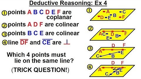 Geometry - Ch. 2: Reasoning and Proofs (17 of 46) Deductive Reasoning Ex. 4