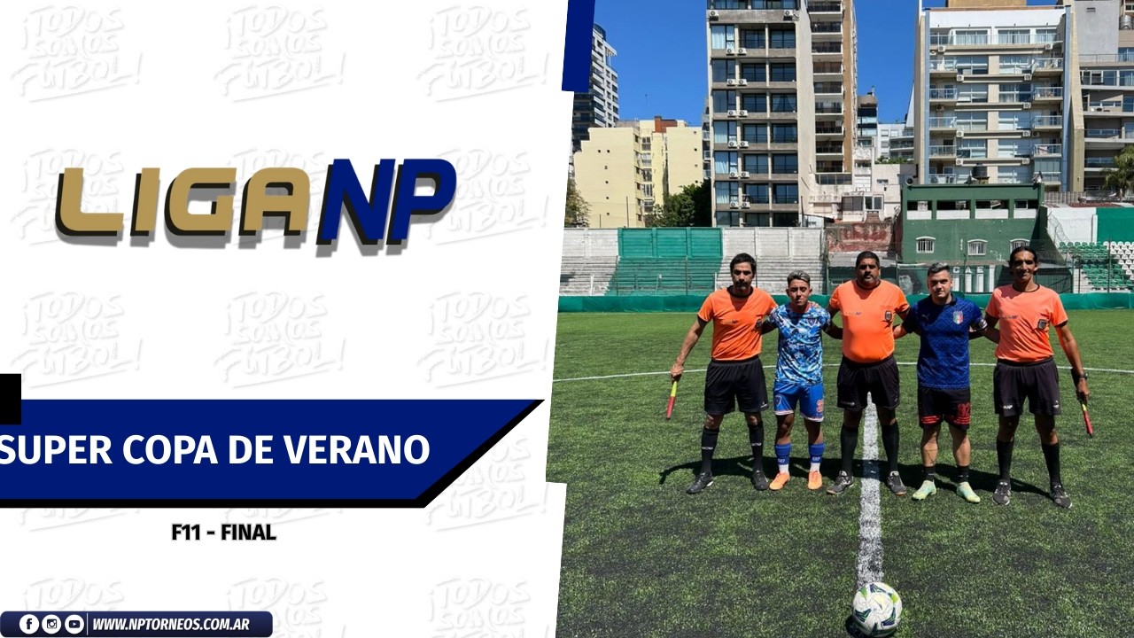 LOS MONOS vs CABALLITO / SUPER COPA DE VERANO 2026 F11 / FINAL