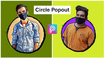 #renovate - How to create Vector Circle | DP editing, Popout Image using #PicsArt