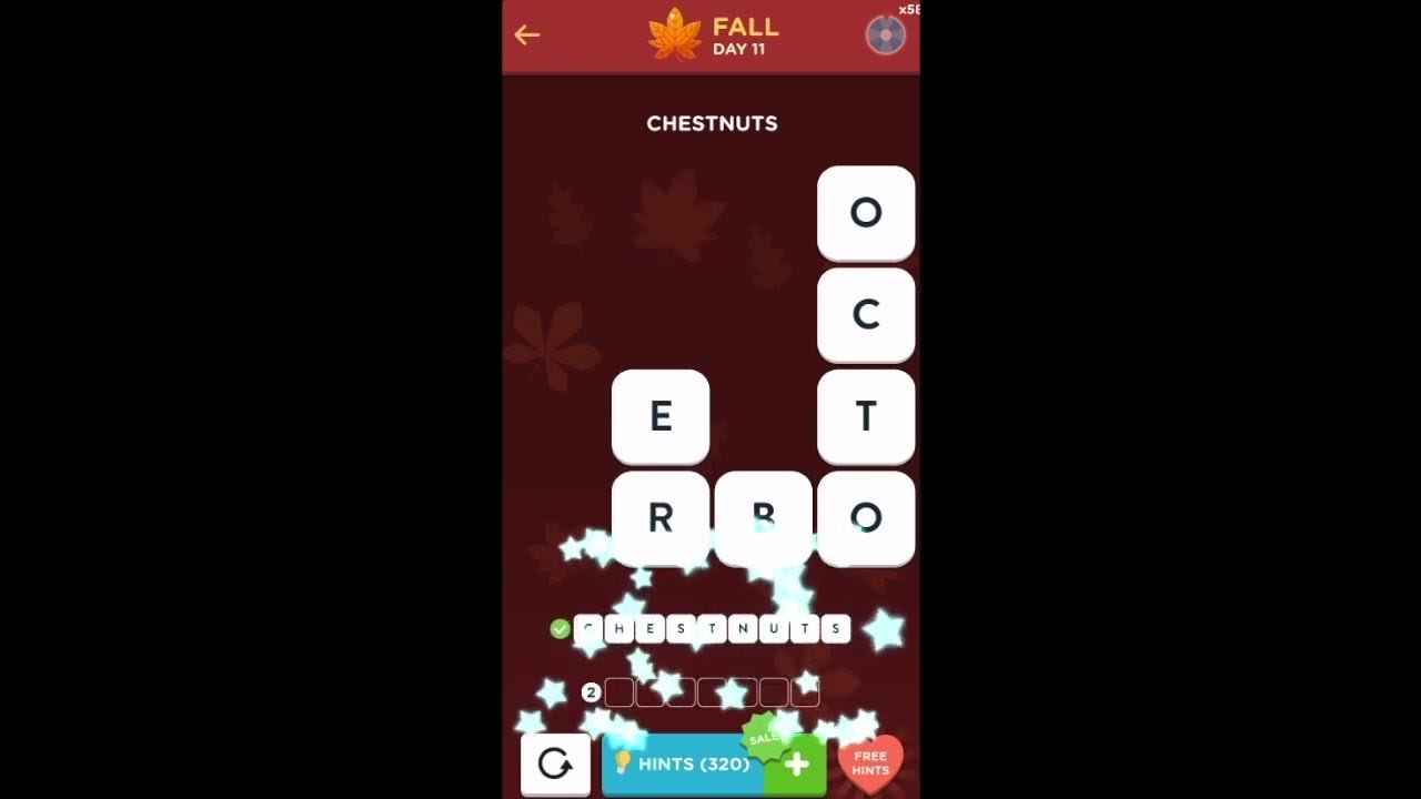 WordBrain 2 Fall Event Day 11 October 8 2023 Answers, Solutions and
