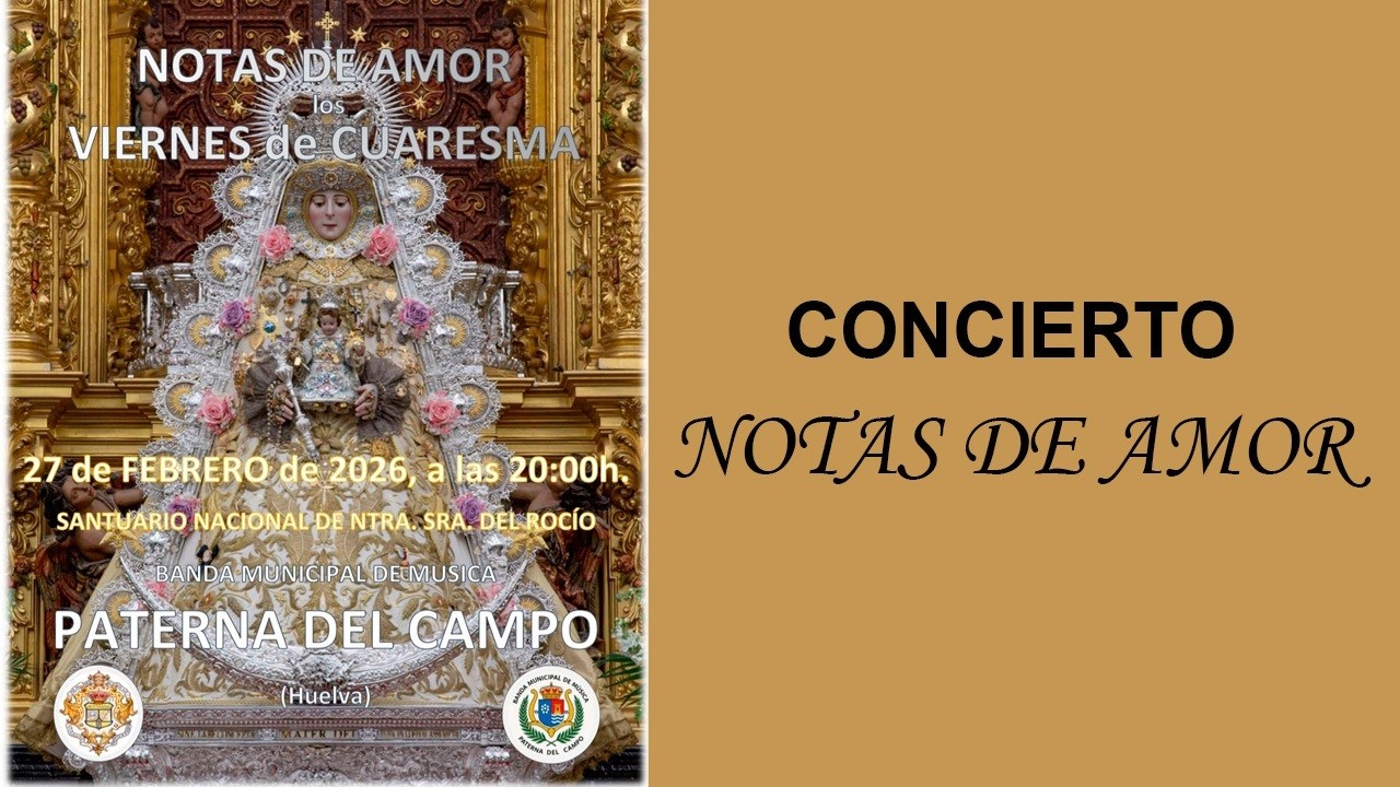 En directo | 𝗖𝗢𝗡𝗖𝗜𝗘𝗥𝗧𝗢 “𝗡𝗢𝗧𝗔𝗦 𝗗𝗘 𝗔𝗠𝗢𝗥