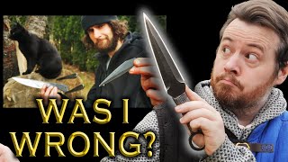 Was I WRONG about throwing knives? Reply to Adam Celadin