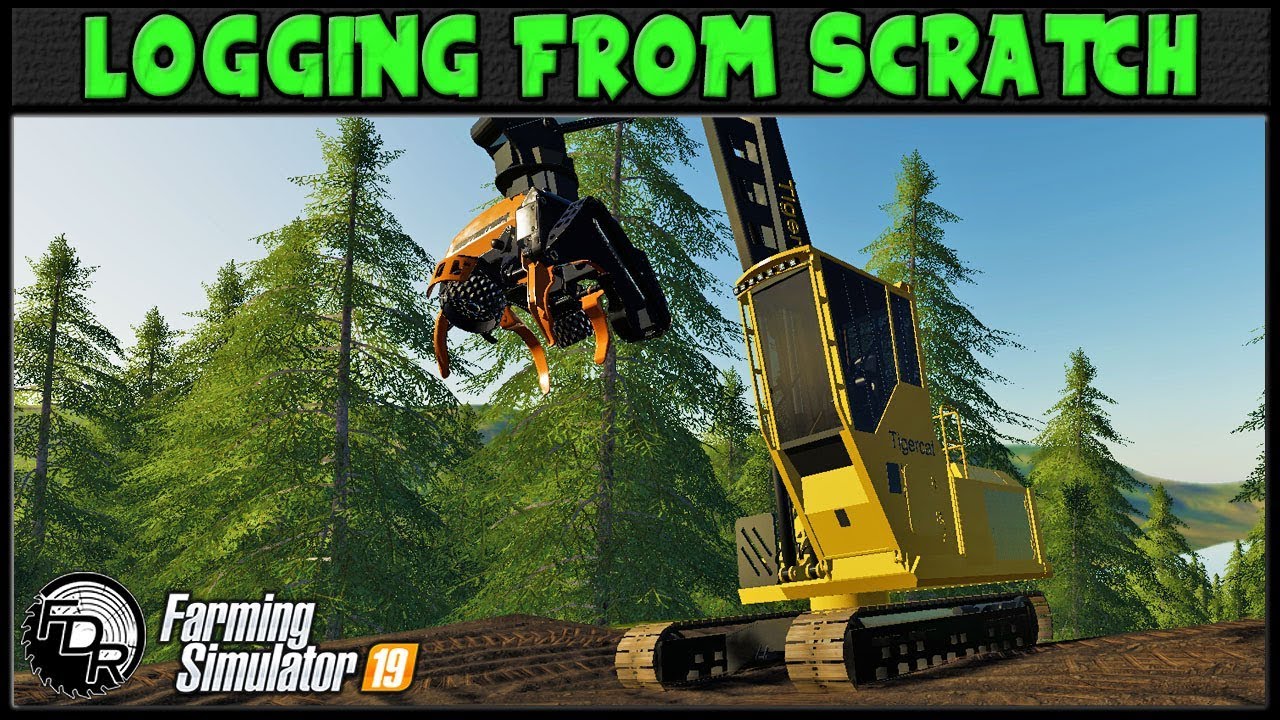 Logging From Scratch #21 | Rogue River | Farming Simulator 2019 caterpillar stock price