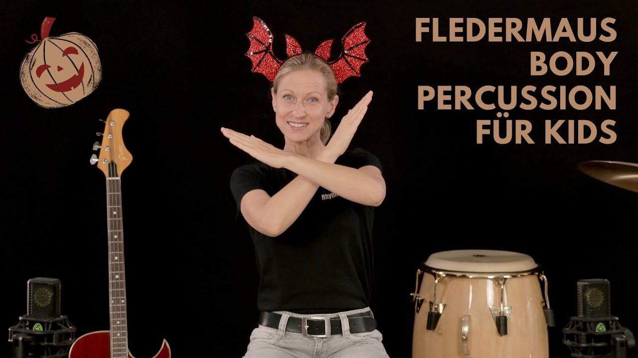 10 Minuten FLEDERMAUS Body Percussion mit Janice für Klasse 3, 4