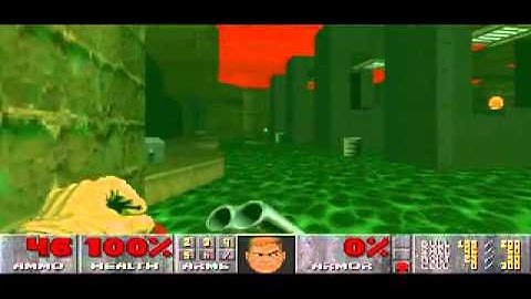 Final DOOM Plutonia MAP17 "Compound" UV-max speedrun in 2:29