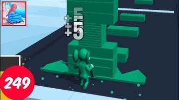 Stack Colors Level 249 | All Levels Gameplay Walkthrough | Android & iOS Gaming | DestroyerH