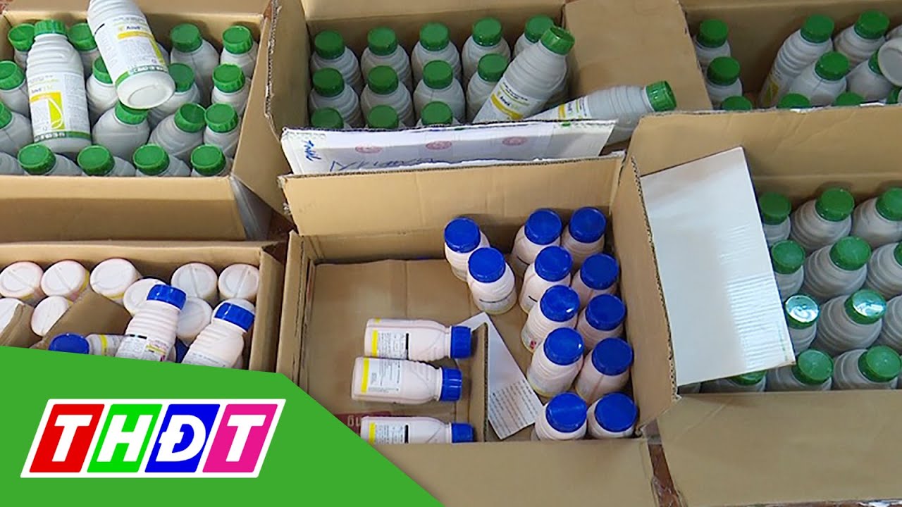 Triệt phá điểm sản xuất thuốc BVTV giả ở An Giang | THDT