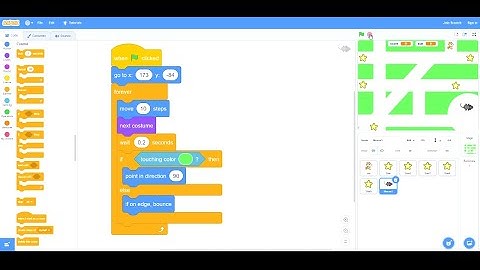 เขียนโปรแกรม Scratch :  การสร้างเกมส์เขาวงกตด้วยโปรแกรม Scratch