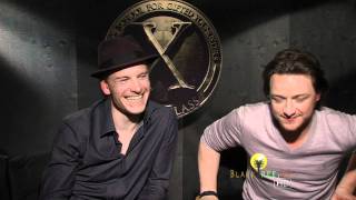 X-Men: First Class - James McAvoy and Michael Fassbender Interview