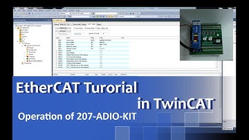 EtherCAT Tutorial - 207-ADIO-KIT in TwinCAT || TPM