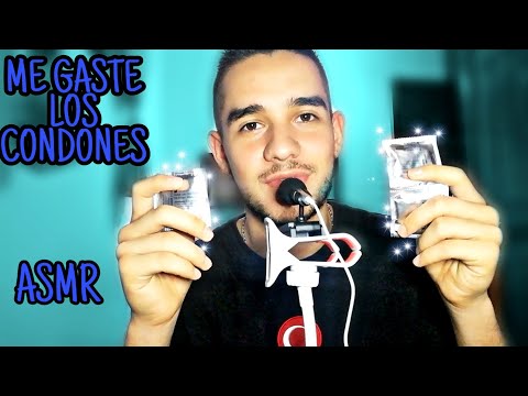 ASMR-Sonidos con CONDONES MUY SATISFACTORIO/ CRINKLE SOUNDS-TRIGGERS - ASMR ESPAÑOL
