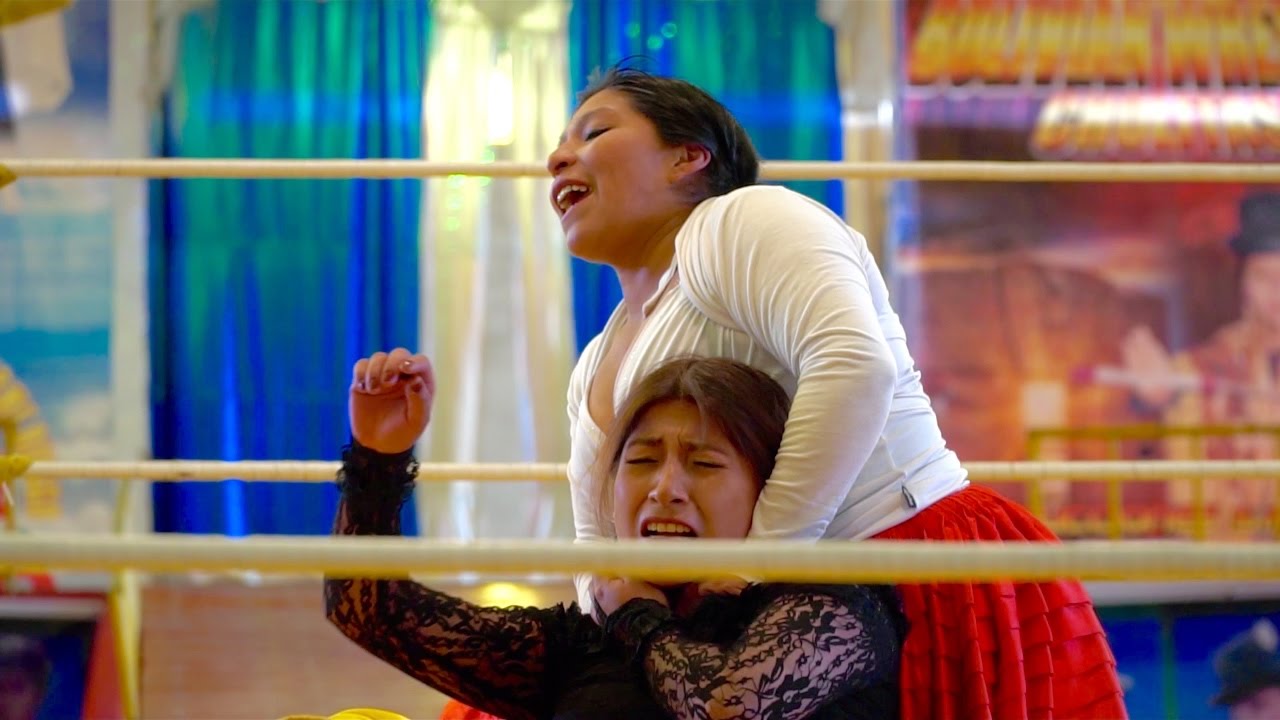 cholita wrestling