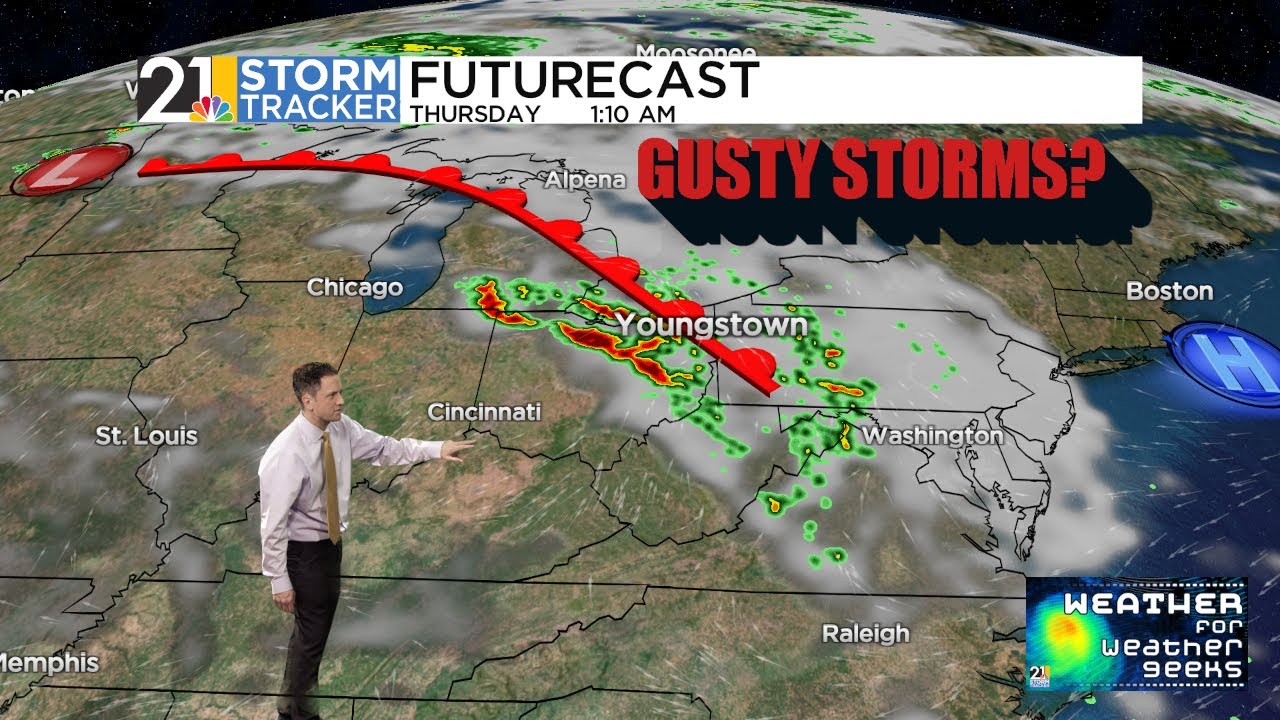 Heat And Storms Back In The Forecast; "Weather For Weather Geeks" 8/22 ...