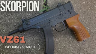 Vz61 Skorpion unboxing+thoughts and Range #guns #firearms #gunreview #handgun