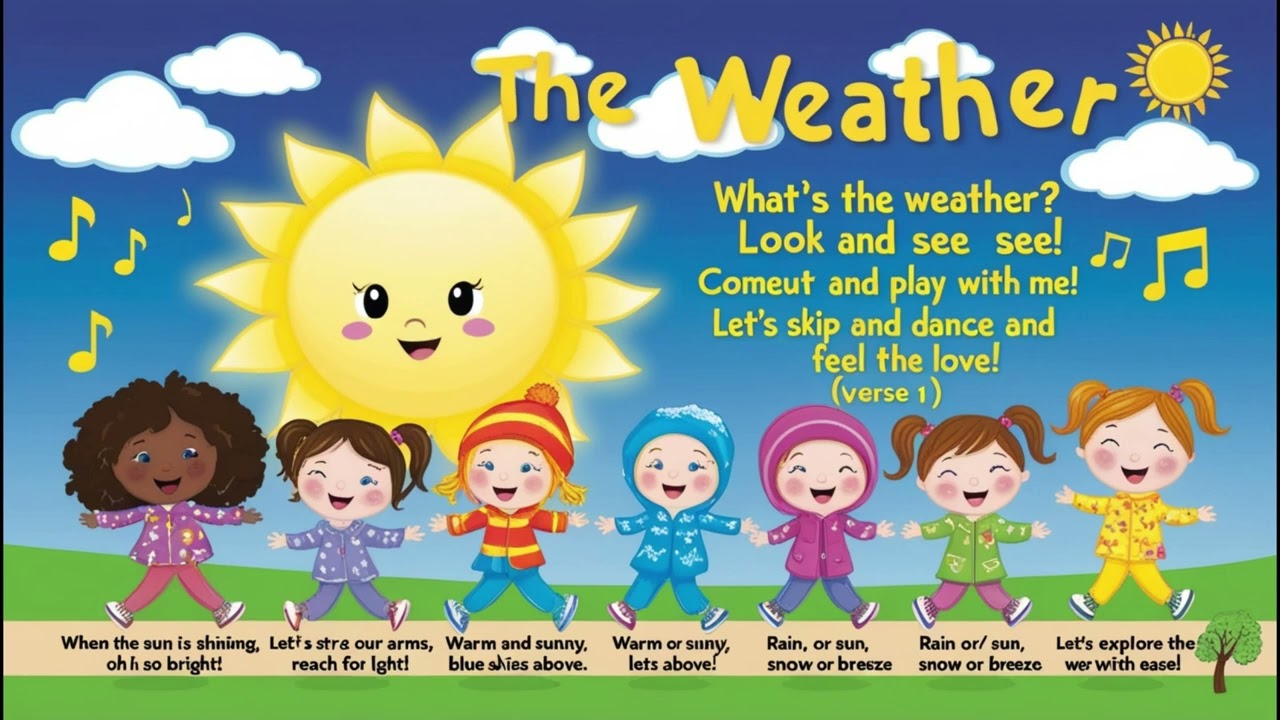What’s the Weather Today? | Rain or Shine: The Weather Song | Let’s Play with the Weather!
