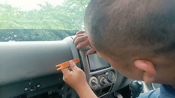 How to Remove Car Stereo of Isuzu Dmax