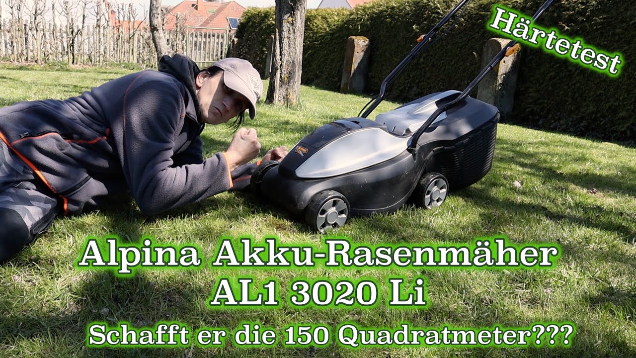 Alpina-Garden Akkurasenmäher »AL1 3820 Li«, (Set), mit Akku und