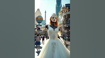 Dancing Robot Princess: When AI Gets Creative #ai #dance #robot #robotdance #shorts #shortsvideo