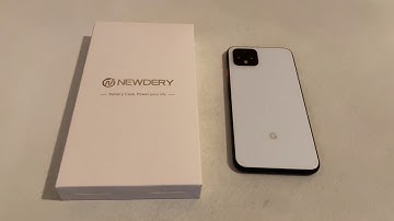 Pixel 4 Battery case 5,000 mah (SLIM) Quick charging!
