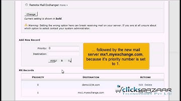 How to add an MX entry in cPanel
