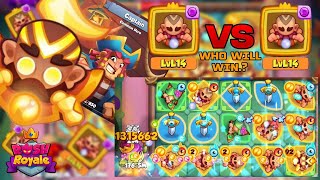 Monk vs Monk BATTLE in Rush Royale! Who Will Win PvP?