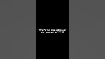 what is the biggest lesson u learned in 2023||#aesthetic #fypシ #ytshort #trending #viral