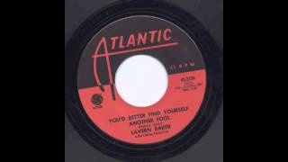 LAVERN BAKER - YOU&#39;D BETTER FIND YOURSELF ANOTHER FOOL - ATLANTIC