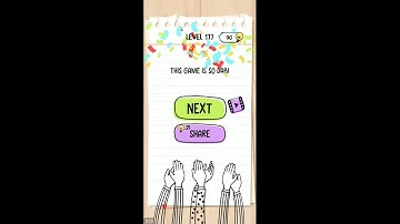 BRAIN TEST TRICKY PUZZLE LEVELS 176, 177, 178, 179, 180 SOLVED