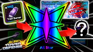 I Got My FIRST All Star Trait! | ASTD x Update 2 Summer Raid Event Grind (Roblox)