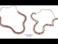 Twisted Caterpillar Necklace - DIY Jewelry Making Tutorial by PotomacBeads