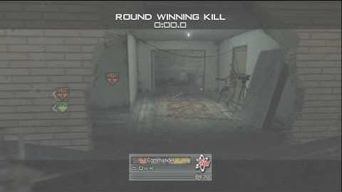 o QwiK MW2 - Search and Destroy game winning kills episode 1