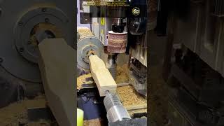 Precision Multi-Axis CNC Machine Carving and Sanding Custom Wood Legs
