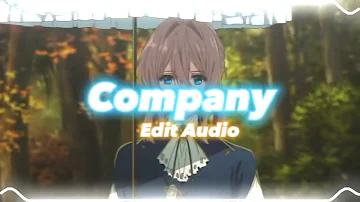 Justin Bieber - Company 『edit audio』